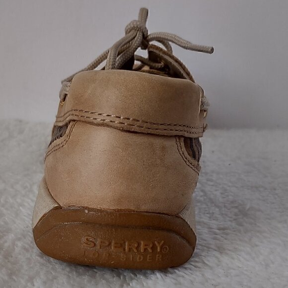 Sperry Top-Sider Leather Upper Boat Shoes Loafers With Zebra Print Size 6.5 M - Picture 9 of 16